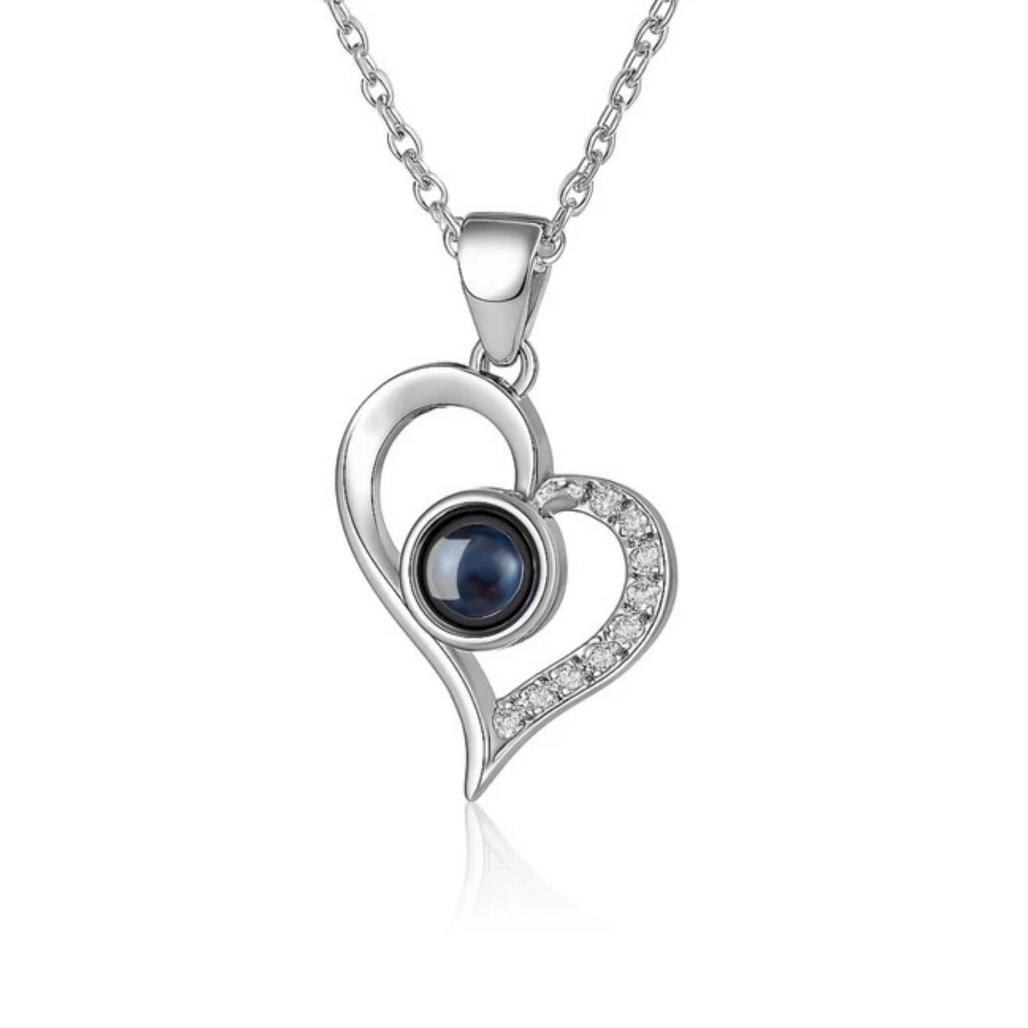 Petstom™ Personalized Heart Photo Necklace