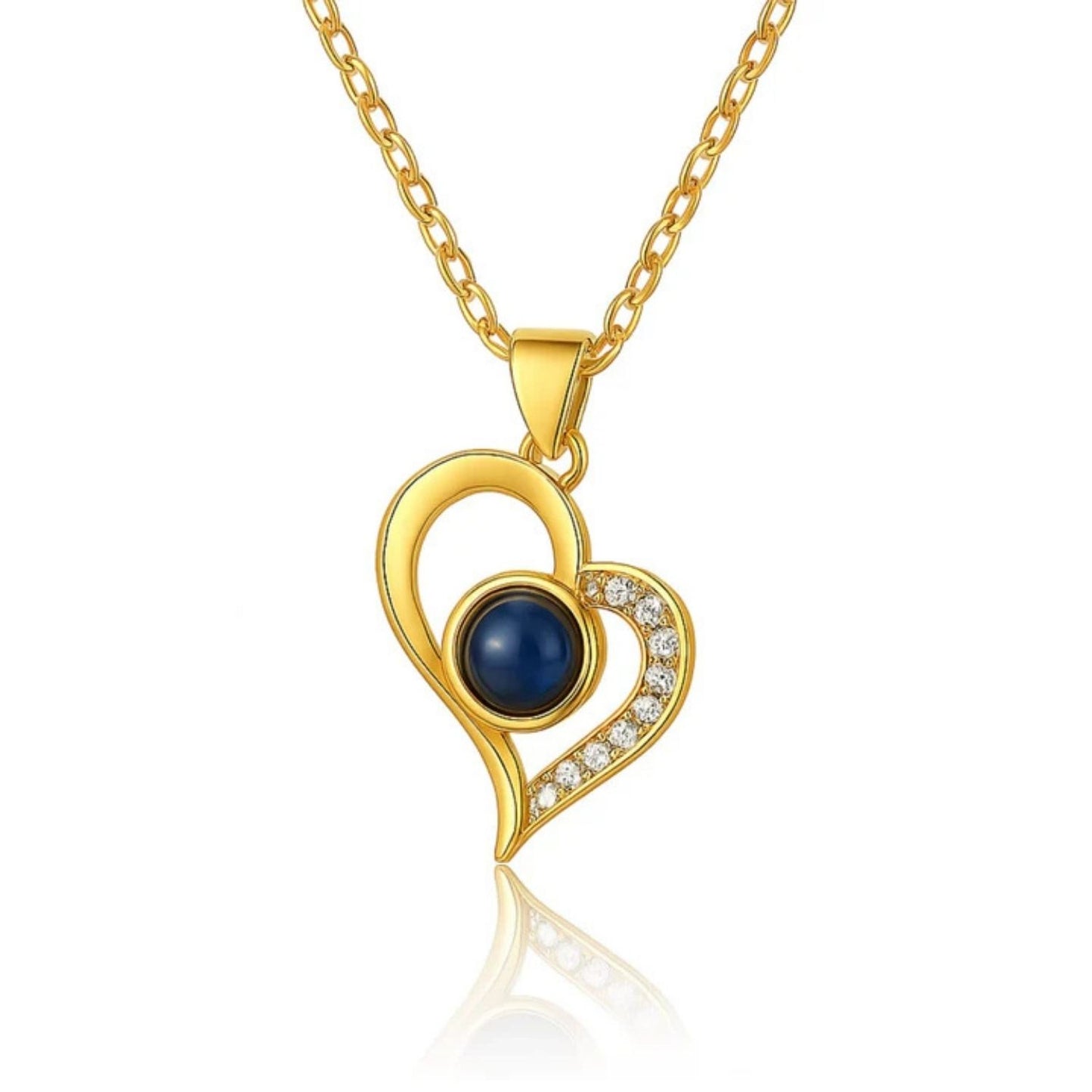 Petstom™ Personalized Heart Photo Necklace