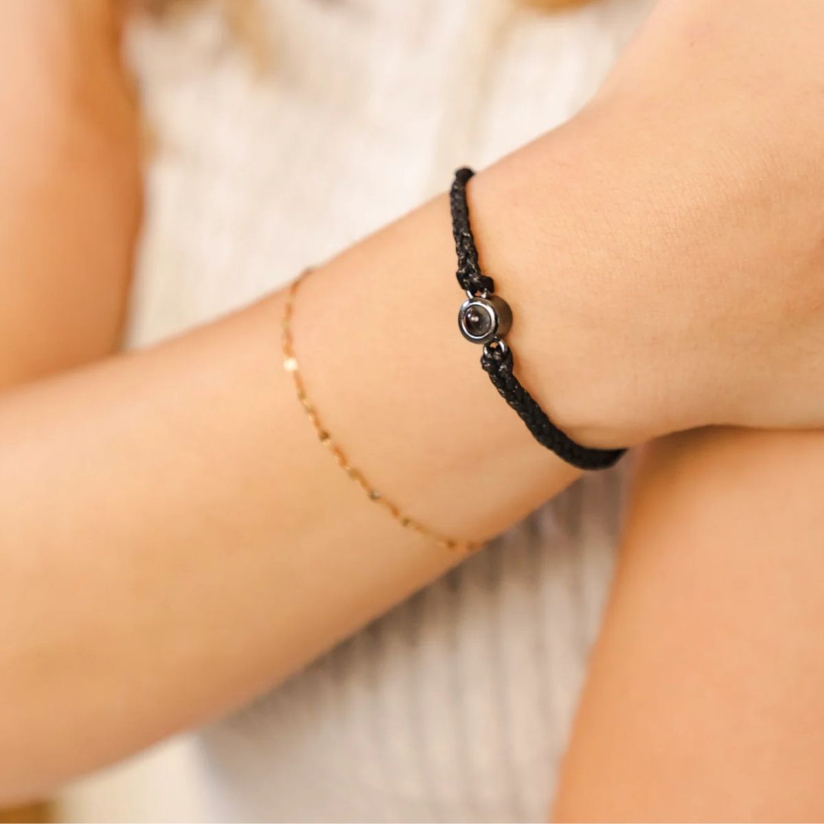 Petstom™ Personalized Circle Photo Bracelet