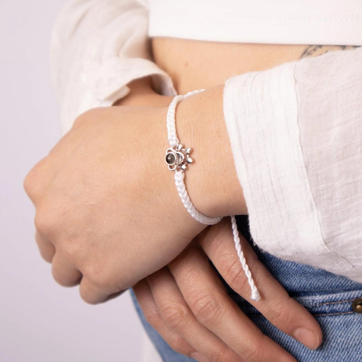 Petstom™ “My Best Friend” Paw Projection Bracelet