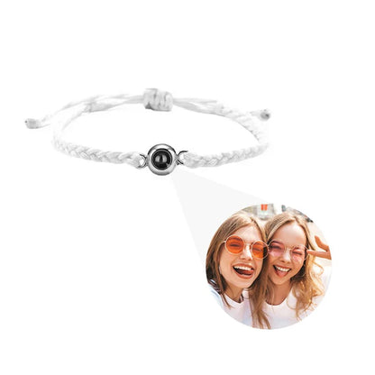 Personalized Circle Photo Bracelet