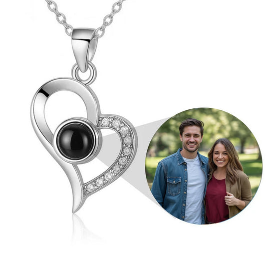 Petstom™ Personalized Heart Photo Necklace