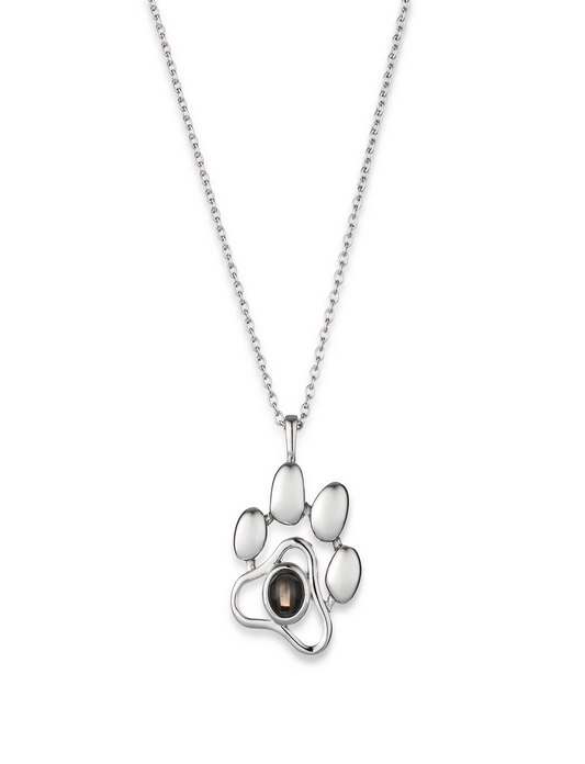 Paw Print Memory Pendant