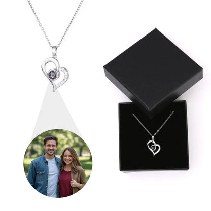 Petstom™ Personalized Heart Photo Necklace