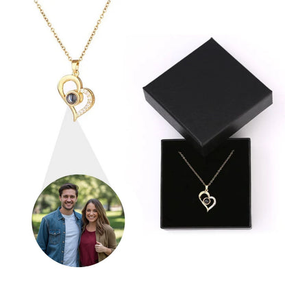 Petstom™ Personalized Heart Photo Necklace