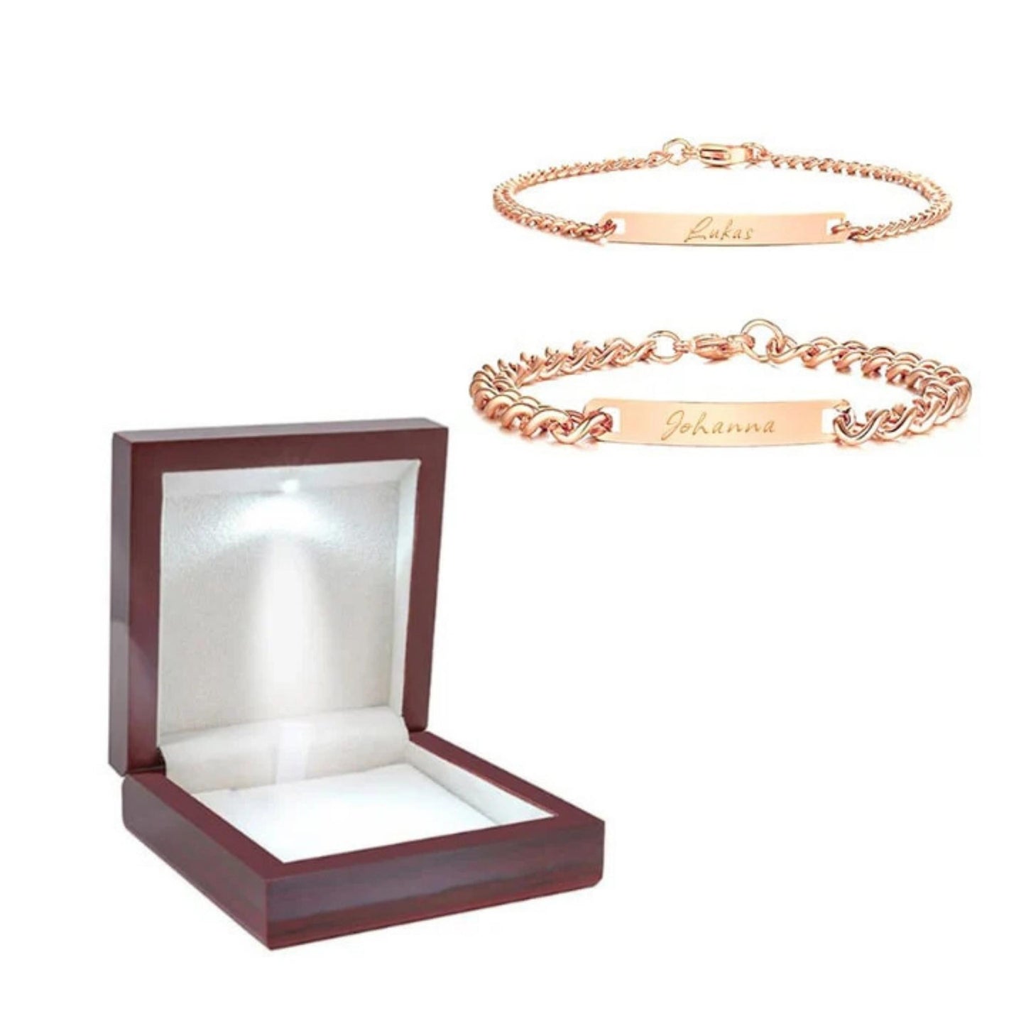 Petstom™ Engraved Partner Bracelets