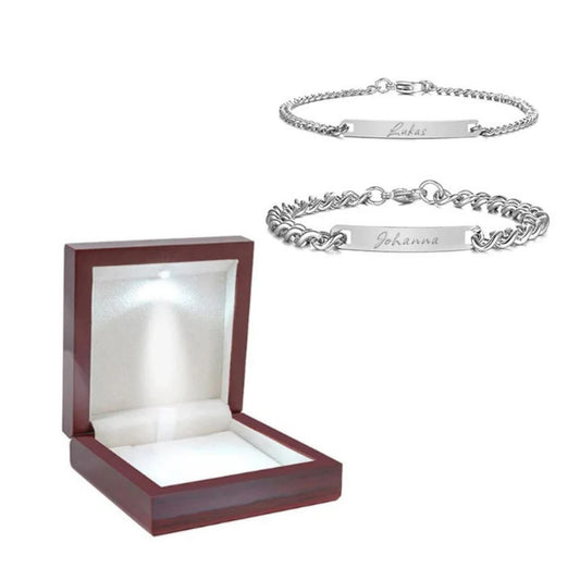 Petstom™ Engraved Partner Bracelets