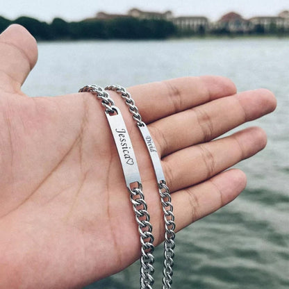 Petstom™ Engraved Partner Bracelets