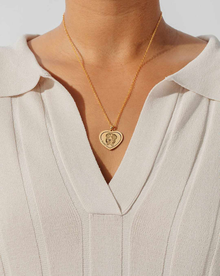 PetStom Heart Necklace