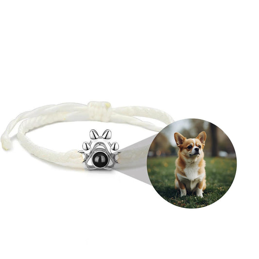 Petstom™ “My Best Friend” Paw Projection Bracelet